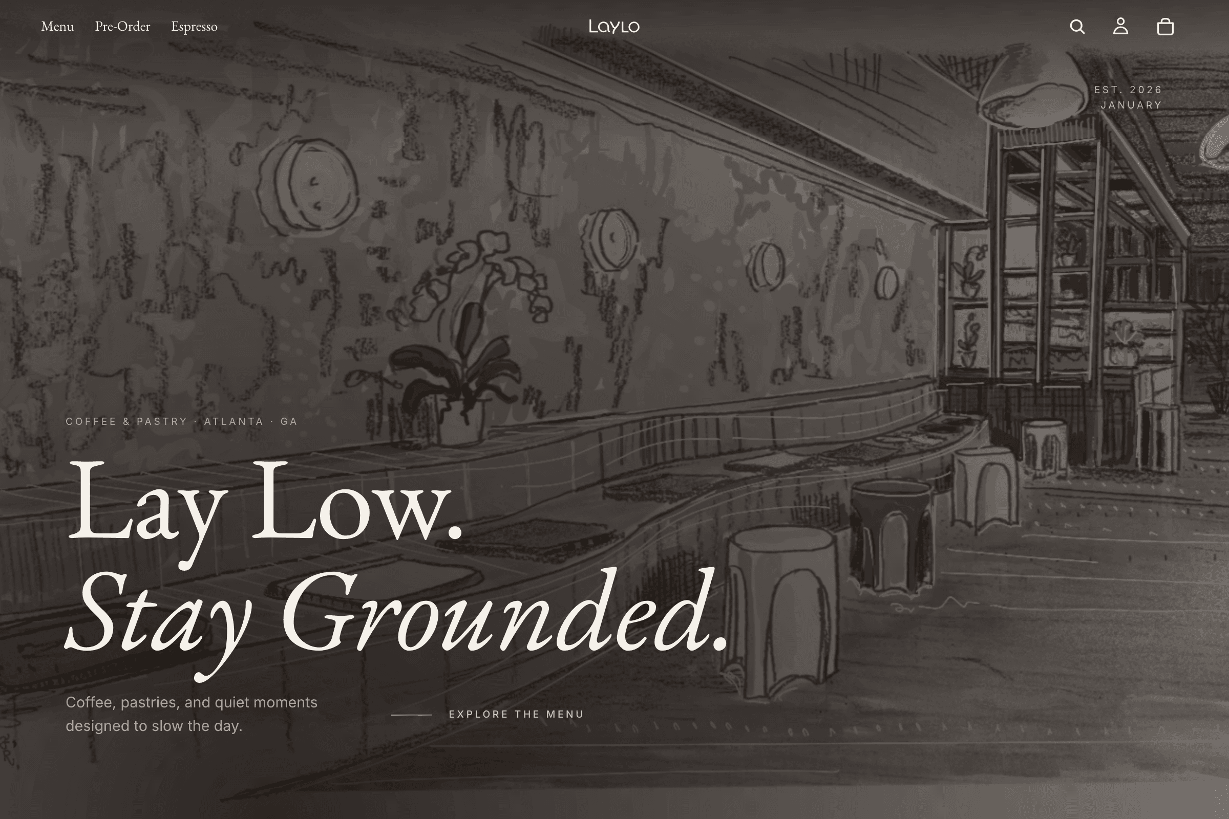 Laylo Cafe Website